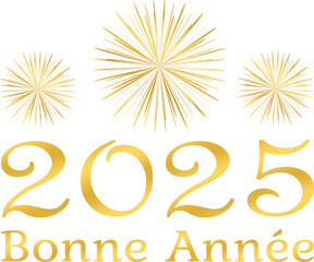 Obraz premium 2025 - bonne année