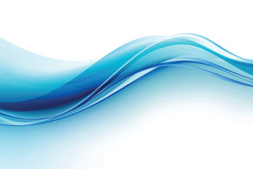 Abstract blue wave design background