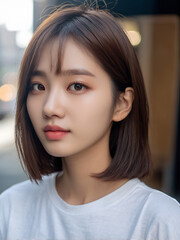 outdoor natural light skin model 10