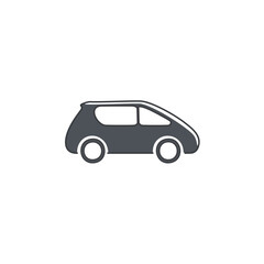 Car related icon on background for graphic and web design. Creative illustration concept symbol for web or mobile app