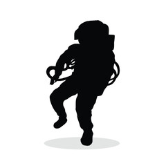 Astronaut Silhouette, cute Astronaut Vector Silhouette, Cute Astronaut cartoon Silhouette, Astronaut vector Silhouette, Astronaut icon Silhouette, Astronaut vector																									