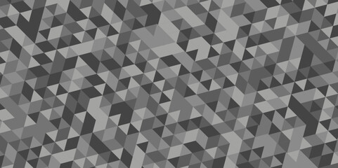 Seamless geometric pattern with shapes. Abstract geometric background triangle wallpaper. Gray polygonal background. Vector mosaic backdrop background.