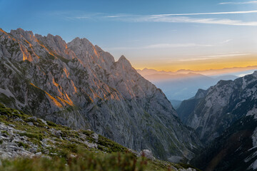 Sonnenaufgang an der Zugspitze
