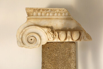 delphos greece with stone classical ruins