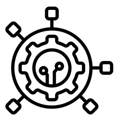 Fototapeta premium Taxonomy Icon
