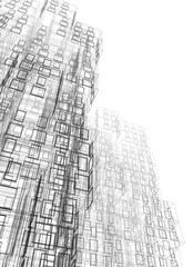 Fototapeta premium abstract architectural background
