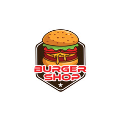Burger Shop Logo