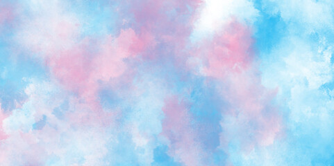 Beautiful and cloudy soft stained watercolor background, amazing colorful abstract watercolor texture, Holographic rainbow color paper texture, blur holographic rainbow color texture background.