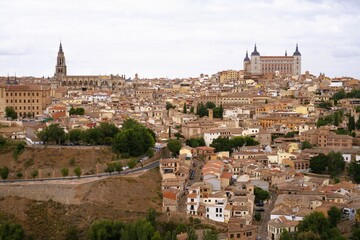 Cloudy day in the City of Toledo, Spain.