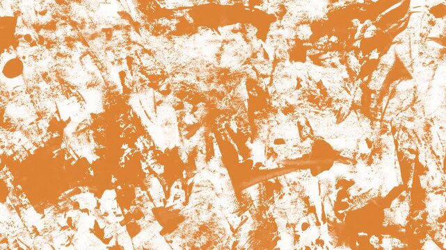 Abstract brown paint texture background. Grunge painting backdrop template motion.
