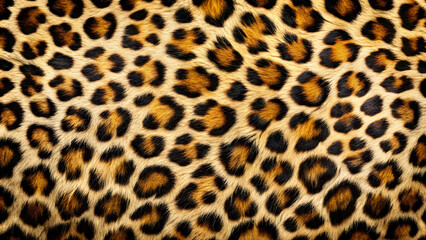Fototapeta premium Real leopard skin texture furry background, leopard, skin, texture, fur, background, animal, wild, pattern, natural, exotic