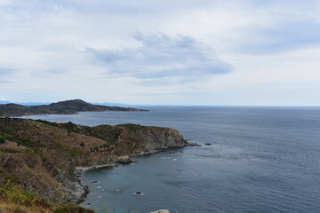 Fototapeta premium France Mediterranean in summer 2024