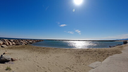 France Mediterranean in summer 2024