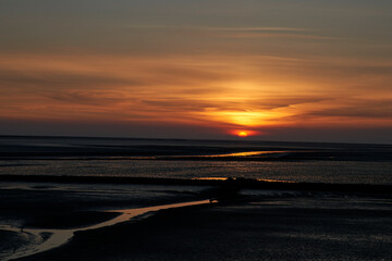 Sonnenuntergang Nordsee