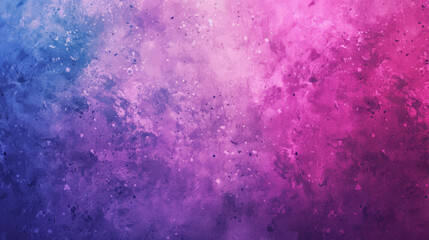 Obraz premium grainy purple blue and pink color gradient background