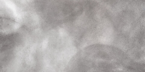 Abstract white and gray isolated cloud cumulus clouds. Gray aquarelle painted realistic fog or mist smoky textured canvas design. White and ash messy wall stucco texture background. Category Landsca	
