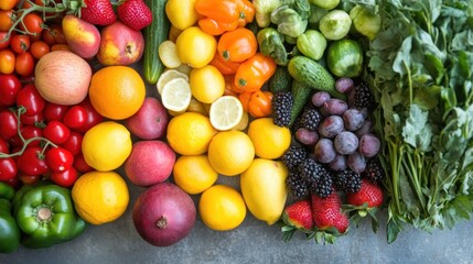 A clean-eating meal plan, featuring whole foods, fresh fruits, and nutrient-rich vegetables, with no processed ingredients in sight