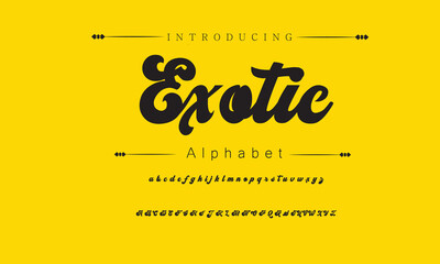 Retro Script Font Collection
