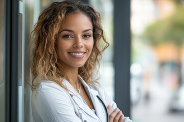 Culturally Diverse Female Therapist Providing Inclusive Mental Health Care to Clients