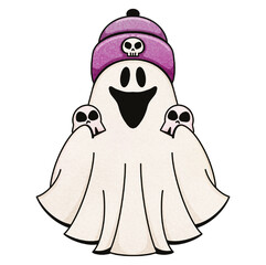 halloween ghost pumpkin 