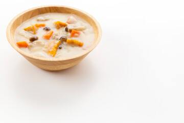 カボチャ入りチキンクリームシチュー