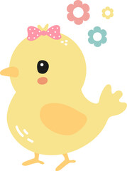 Cute chick
