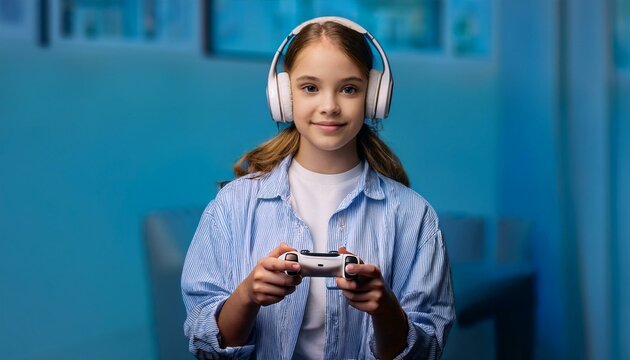 ado jouant aux jeux vid&eacute;os