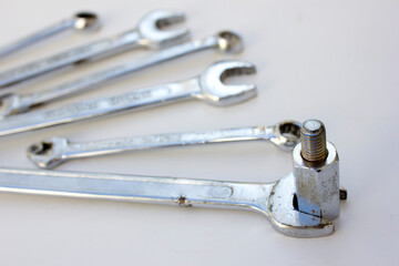 Open-Ended Wrench: Has two open ends, with one size on each end. One of the most popular kinds,...