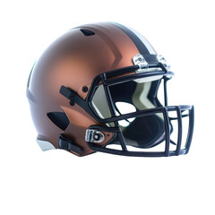 Fototapeta premium Stylish Football Helmet Designed for Performance on transparent background