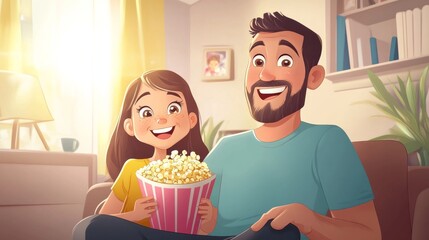 Family moments at home.