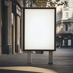 Fototapeta premium billboard on the street