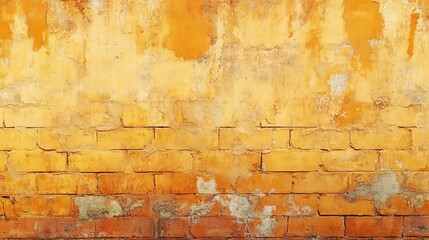 Rustic brick wallpaper
