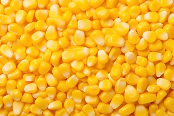 A close-up shot of fresh corn kernels