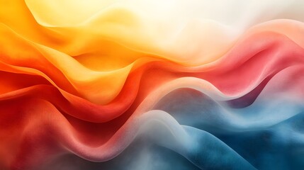 Obraz premium Organic abstract patterns featuring flowing shapes, soft edges, and a soothing color palette