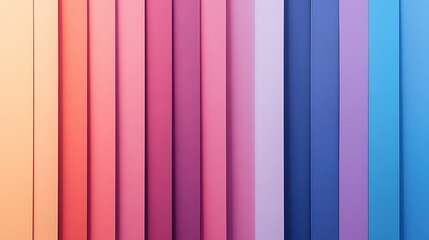 Obraz premium Stunning Daytime Color Gradients Evoking Sunset and Sunrise Transitions, Reflecting Natural Beauty in the Sky. Time of Day Color Palettes for Art and Design