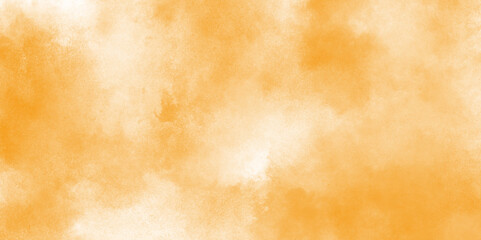 abstract watercolor background with white and yellow color.Abstract grunge painted yellow or orange background, 