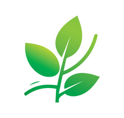 green leaf ecology nature element vector icon. green leaf ecology nature element vector icon.