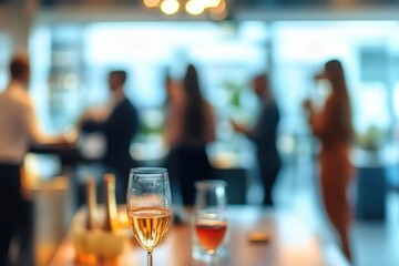 Corporate Celebration: Colleagues Sharing Laughter in the Office