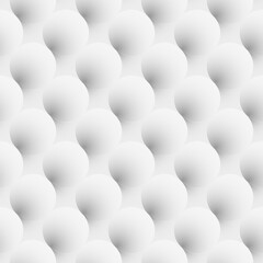 Minimal modern decorative white fabric background. Elegant seamless geometric pattern. Repeatable relief soft texture