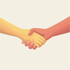 Hands Holding - Unity in Friendship