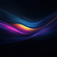 Fototapeta premium Abstract colorful waves