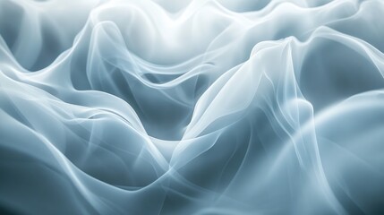 Obraz premium Abstract patterns of smoke dancing in the air, illuminated by soft lighting, creating a visually captivating image that evokes feelings of movement and fluidity.