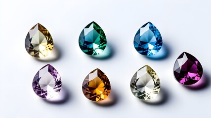 Fototapeta premium teardrop gem