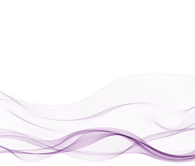Abstract vector wave with shadow. purple curves. Eps 10