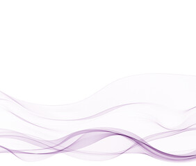 Abstract vector wave with shadow. purple curves. Eps 10
