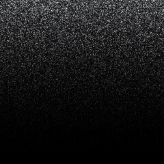 Silver shiny horizontal frame. Bright shining background with gold particles. Vector illustration for graphic design. Eps 10