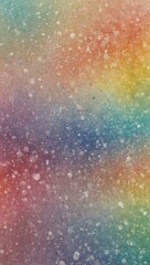 Soft pastel colors and white speckles forming an abstract gradient.