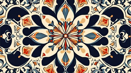 ceramic tile pattern. Vector illustration 