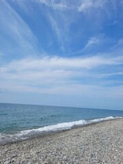 beach and sea