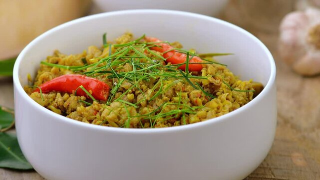spicy fried pork